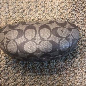 Coach Brown and Light Brown C Sunglasses Case
